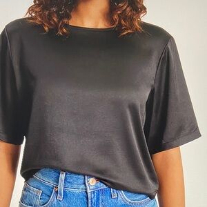 Express Black Short Sleeve Tee